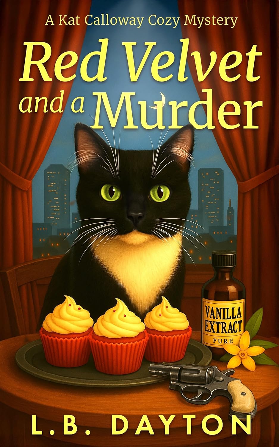 Red Velvet and A Murder: A Kat Calloway Cozy Mystery cover