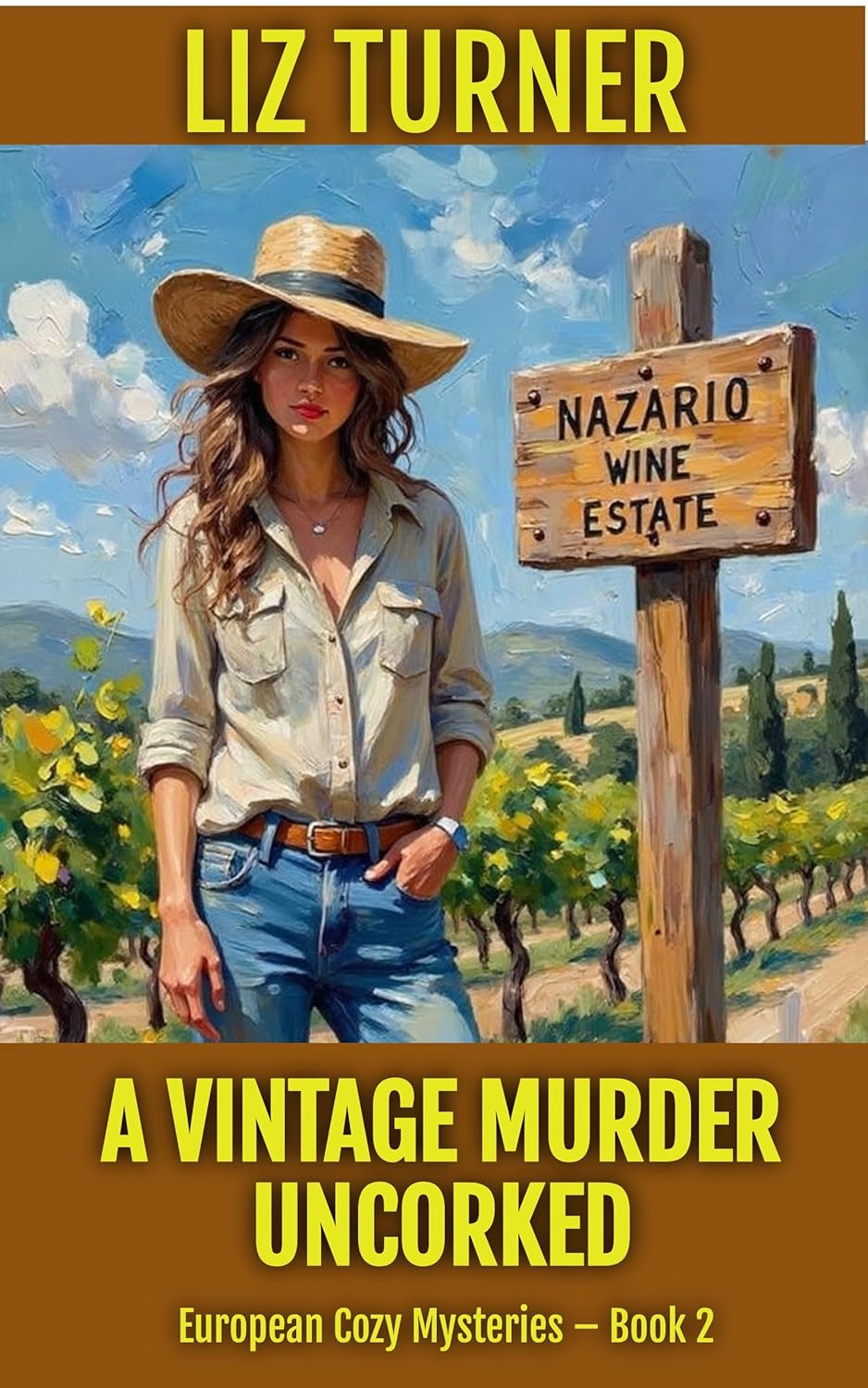 A Vintage Murder Uncorked cover